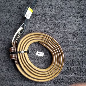 Men's Leather Belt | Size: 50 | Color: Brown | 1-Sided | SKU: W-45 | RRR Belts